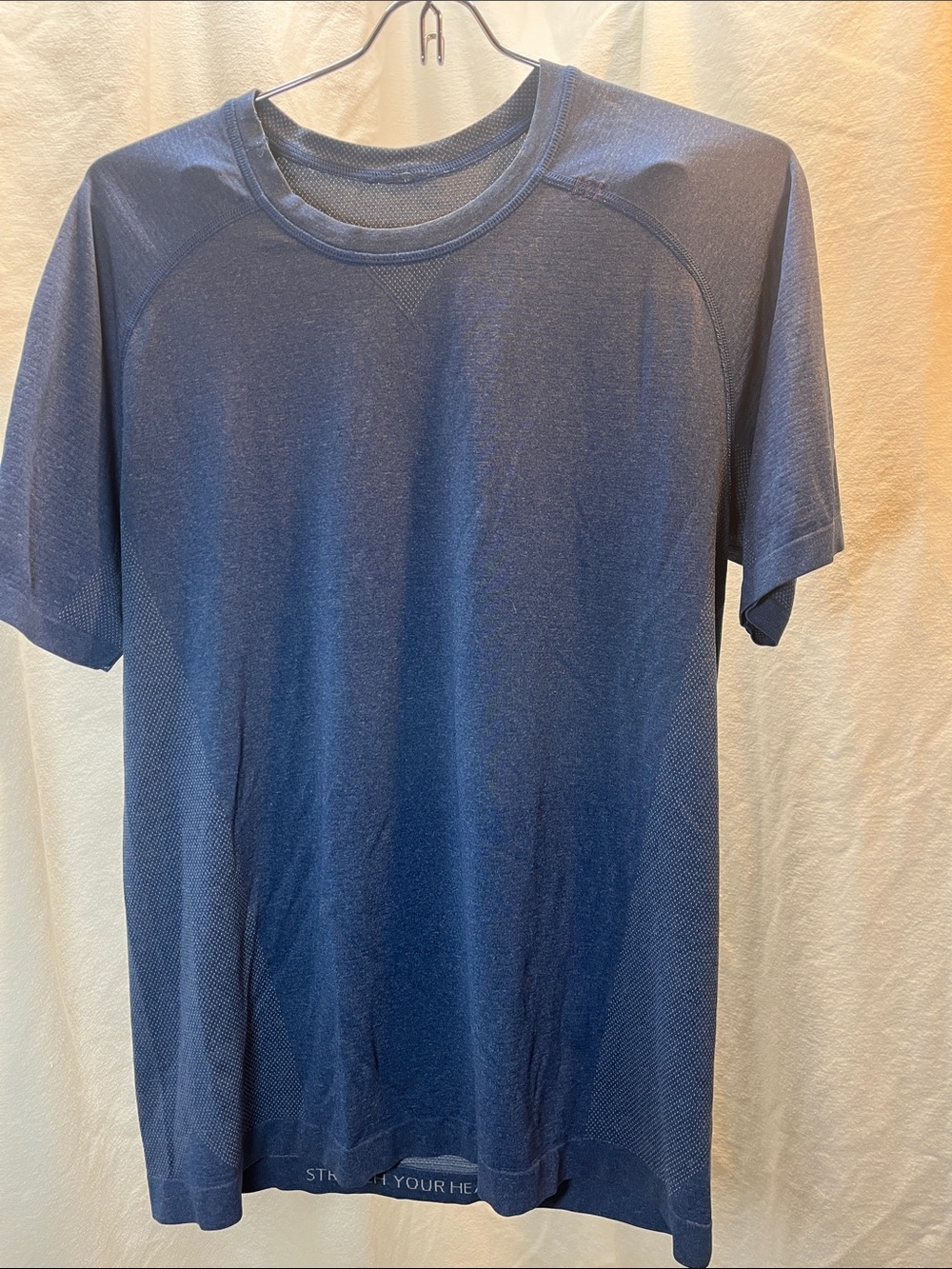 lululemon athletica Deep Navy Short-Sleeve Athletic Tee